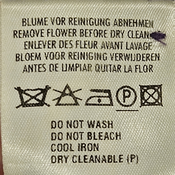 Escada SZ 42/L Stunning Purple Floral Long Bell Sleeve 100% Silk Blouse V-Neck - Picture 5 of 9